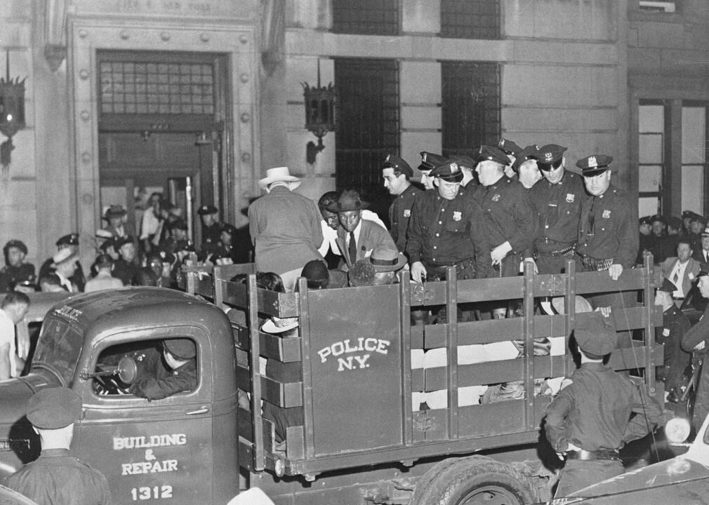 1943: Race riots break out in Harlem